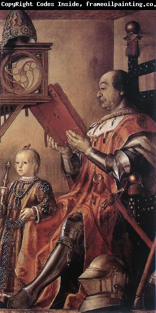 BERRUGUETE, Pedro Prince Federico da Montefeltro and his Son
